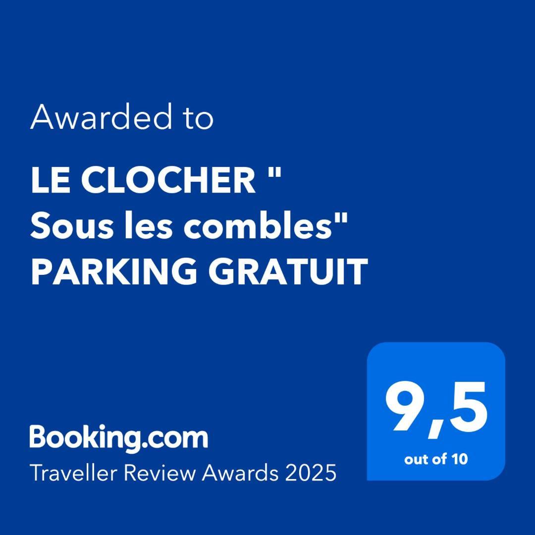 Le Clocher " Sous Les Combles" Parking Gratuit Beblenheim Eksteriør billede